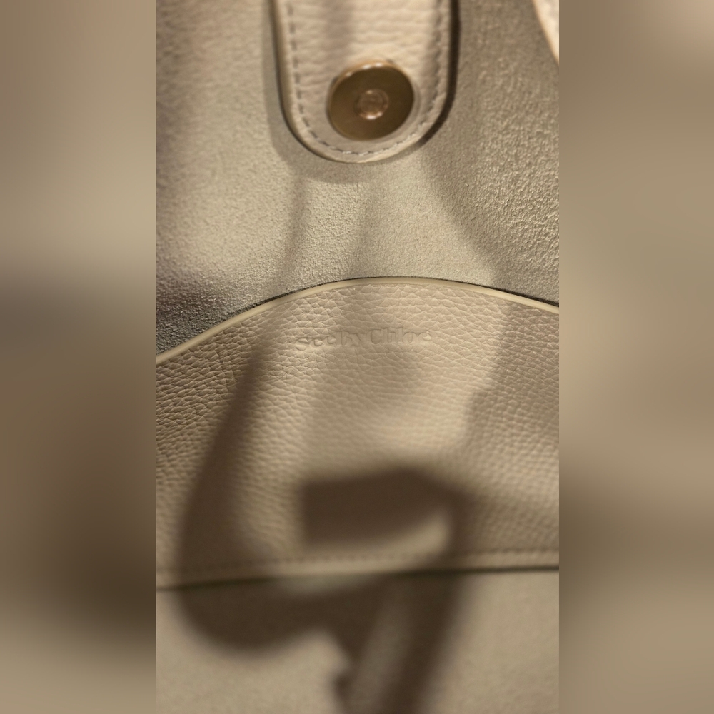 See By Chloe Cream Shoulder Bag - Picture 7 of 16